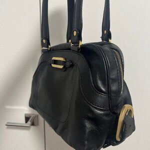 Jimmy Choo Black Leather Bag